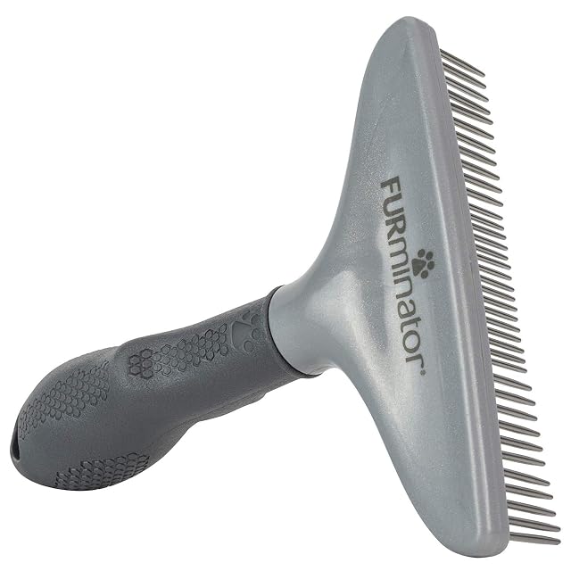 Peigne-râteau FURminator à dents inox pivotantes