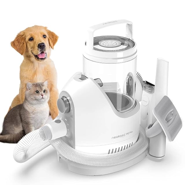 Ensemble aspirateur de toilettage Neakasa P2 Pro 5 en 1