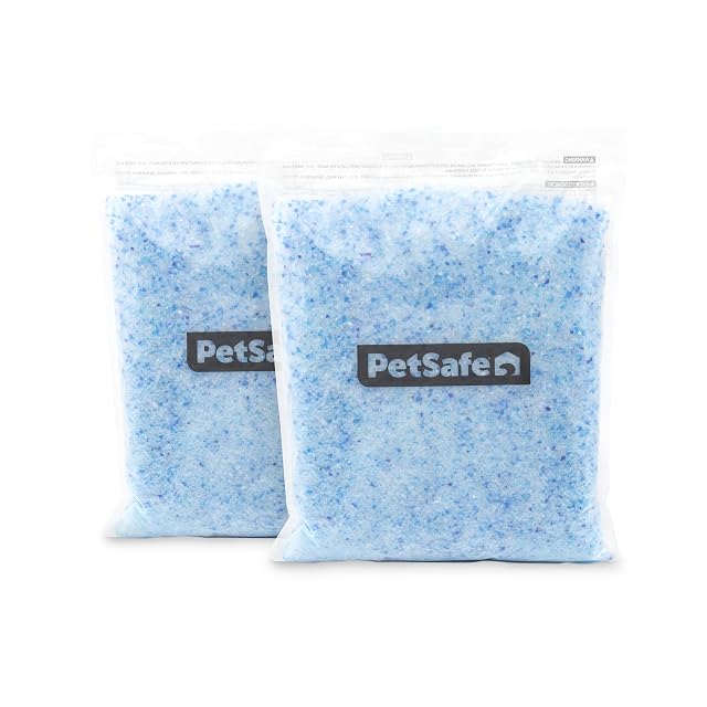 Litière de cristaux premium PetSafe ScoopFree, lot de deux
