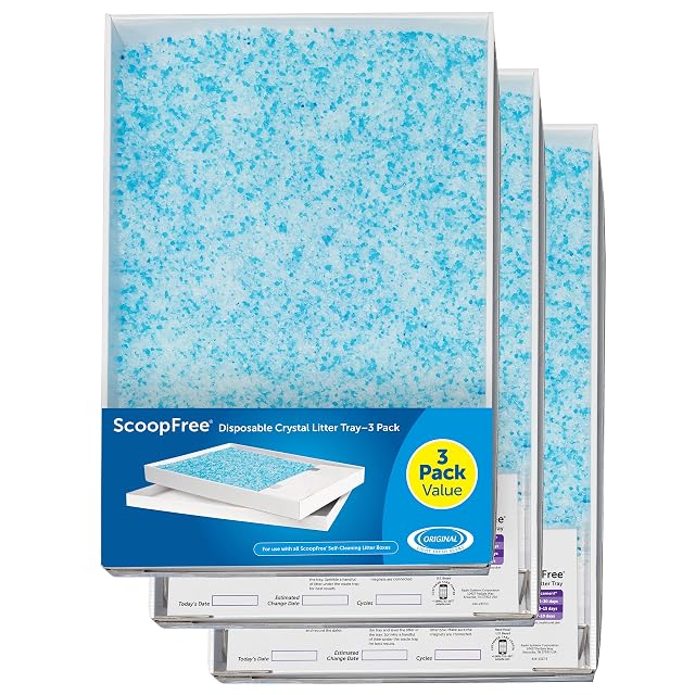 Plateaux à litière jetables PetSafe ScoopFree, lot de trois