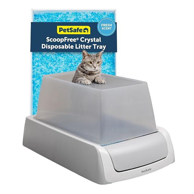 Bac autonettoyant PetSafe ScoopFree Ultra à entrée par le dessus et capot