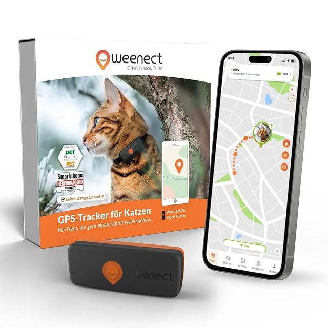 Traceur GPS Weenect XS pour chats